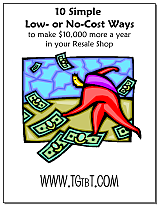 Make $10,000 more a year in your resale shop