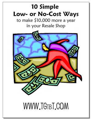10 Ways to Make $10,000 in your Consignment or Resale Shop, by Kate Holmes