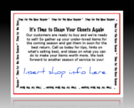 Layout Kits are full of inspiring ideas for your resale shop