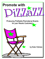 Promote with Pizzazz includes worksheets