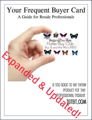 Frequent Buyer Card Kit for Resale & Consignment Shops