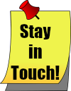 Stay in touch!